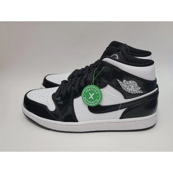 Nike Air Jordan 1 Mid ASW Shoes Carbon Fiber Sneakers Men's 9.5 DD1649-001 11W - Picture 2 of 10